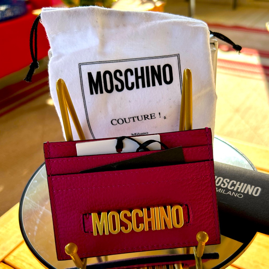 Moschino Authentic Couture Card Holder